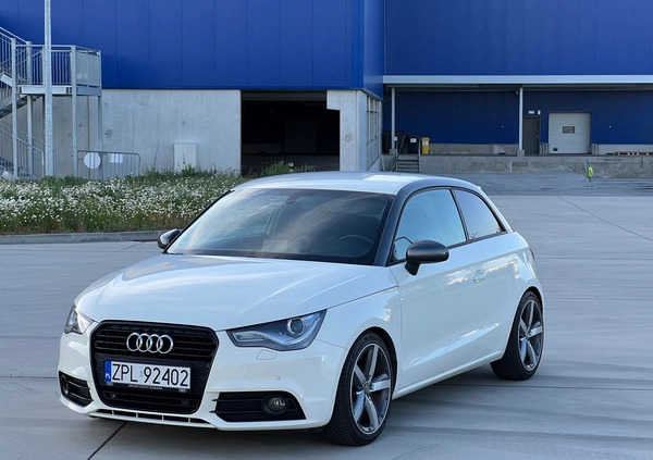Audi A1 cena 36500 przebieg: 114007, rok produkcji 2010 z Szczecin małe 79
